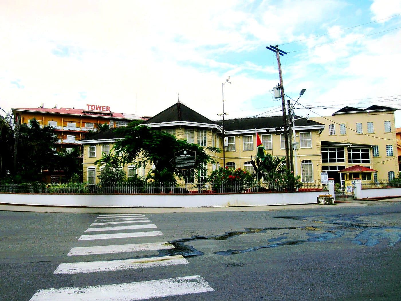 National Library building, Georgetown Guyana